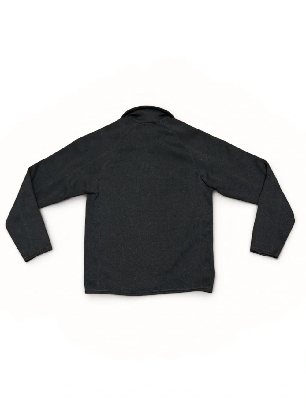 Patagonia Men's Better Sweater 1/4 Zip Pullover Size Small Black